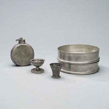 PARTI TENNFÖREMÅL, 5 delar, 1800-tal.