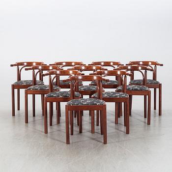 CHAIRS, 10, second half of the 20th century.