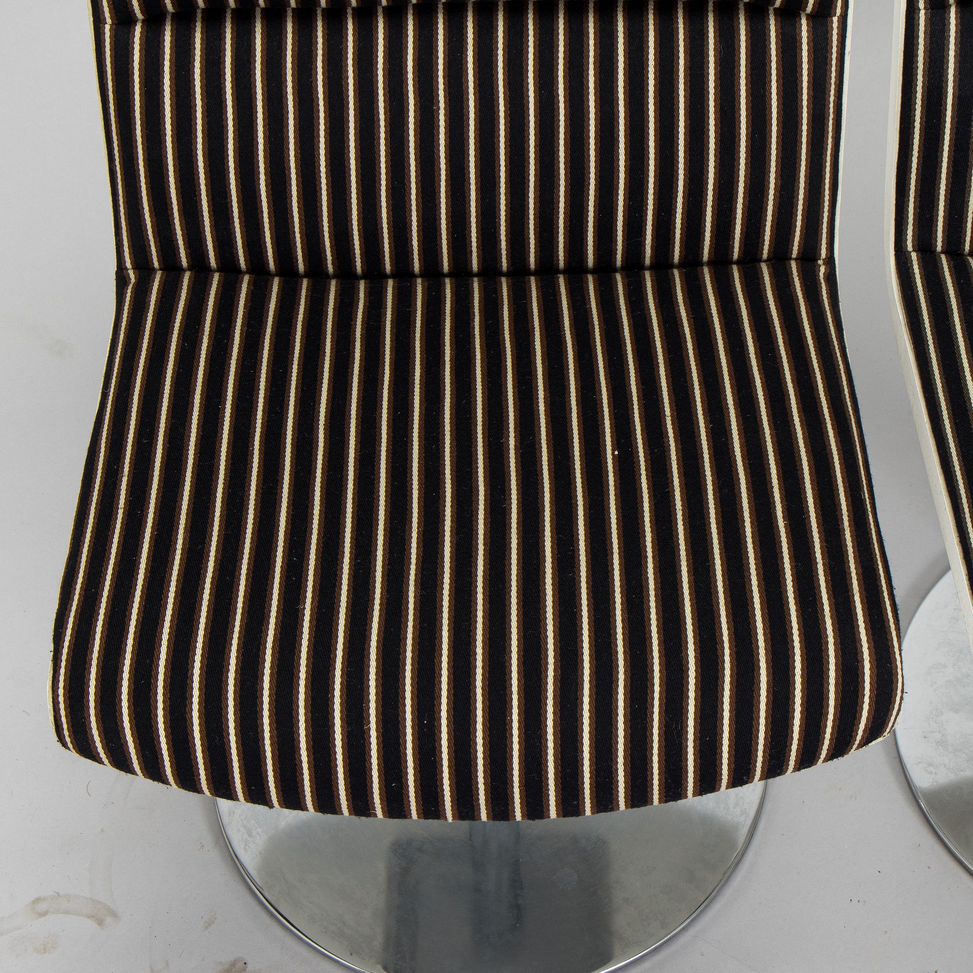 Eero Aarnio, tuoleja, 4 kpl, Martela Ltd Finland, 1975.
