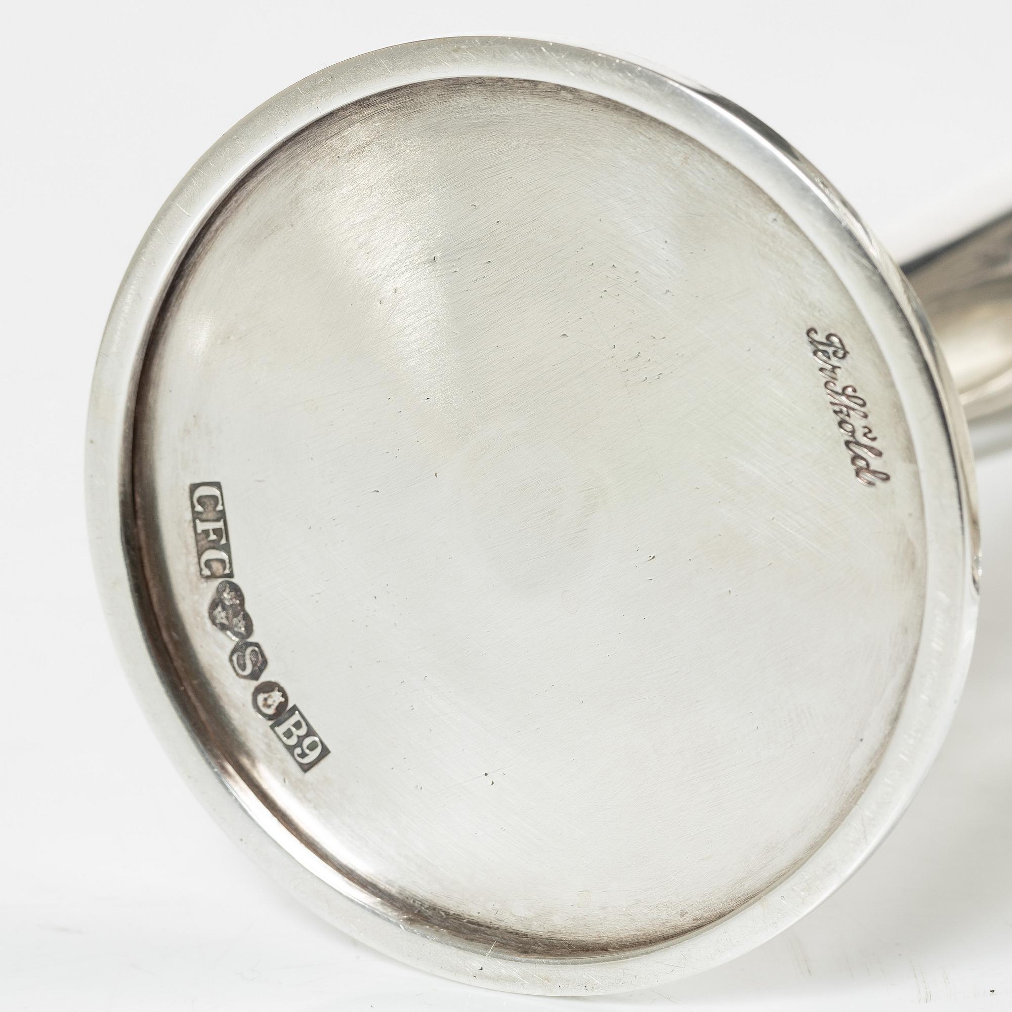 Vaser, 2 st, silver, 1941-52.