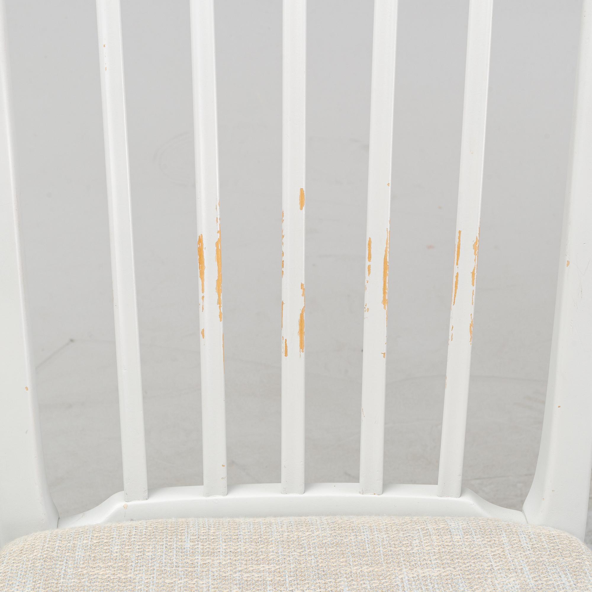 Carl Malmsten, a dining table and a set of six chairs, 'Herrgården' for Bodafors.