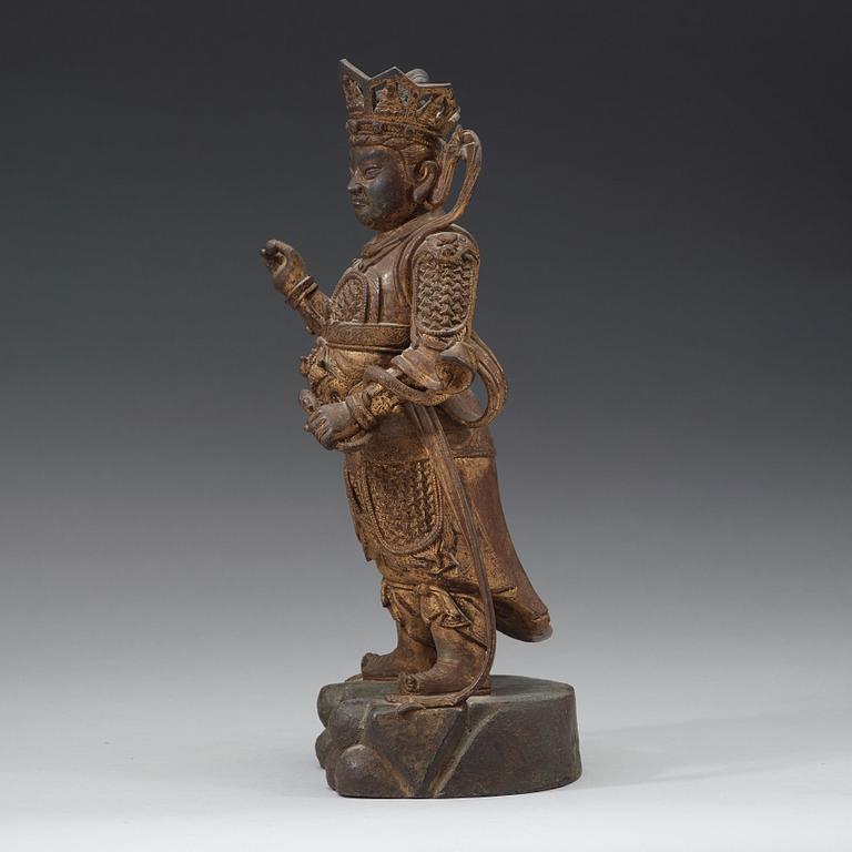 SKULPTUR, brons. Mingdynastin (1368-1644).
