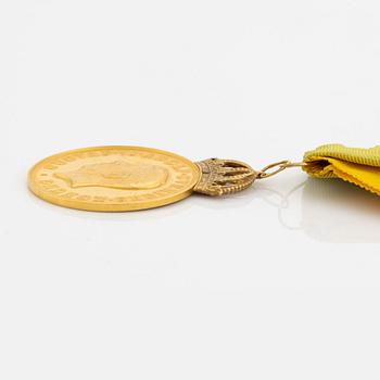 A Swedish gold  medal, 1955.