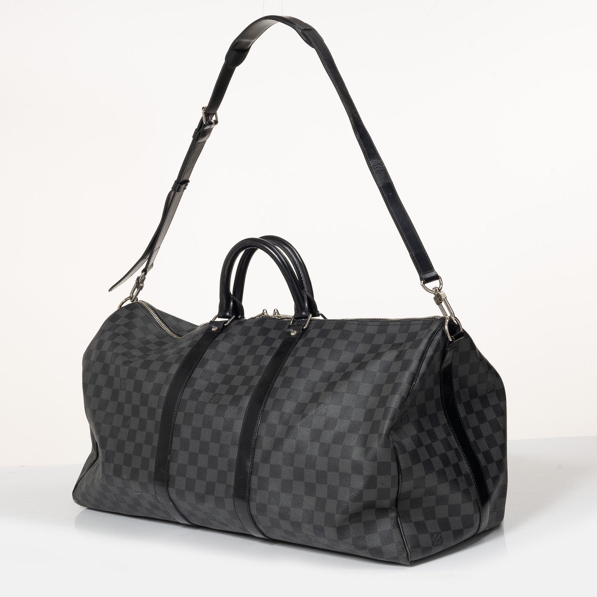 Louis Vuitton, weekend bag "Keepall 55 Bandoulière", 2017.