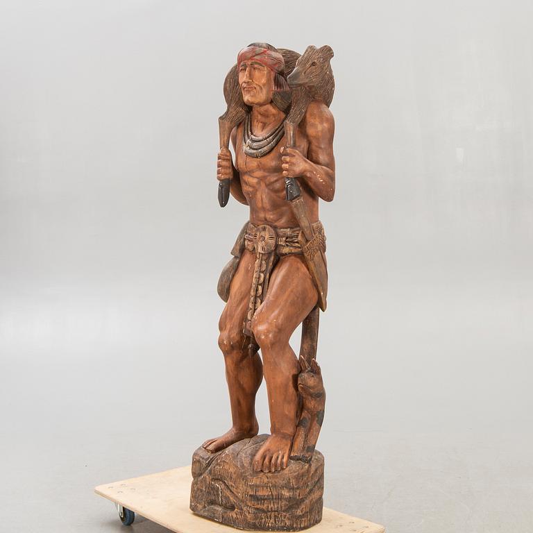 Sculpture, wood, second half of the 20th century.