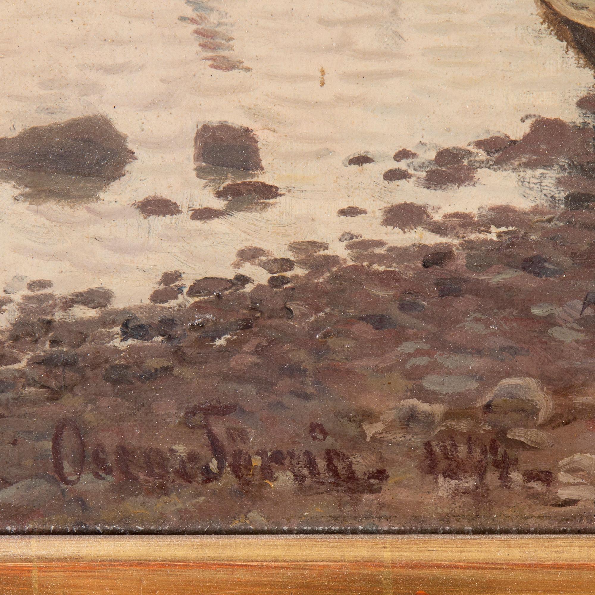 OSCAR TÖRNÅ, oil on canvas, signed and dated.