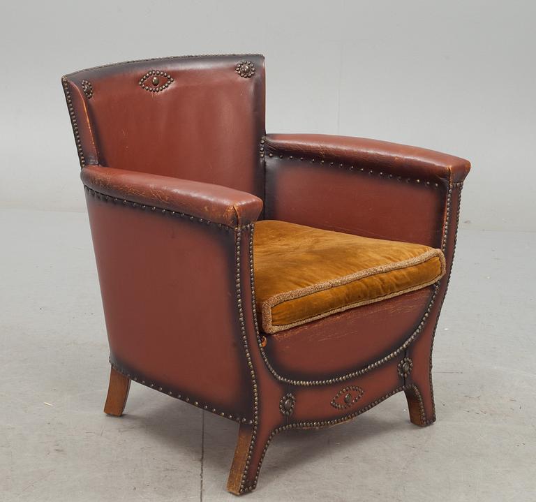 FÅTÖLJ, Otto Schulz, Boet, Göteborg, 1930-tal.