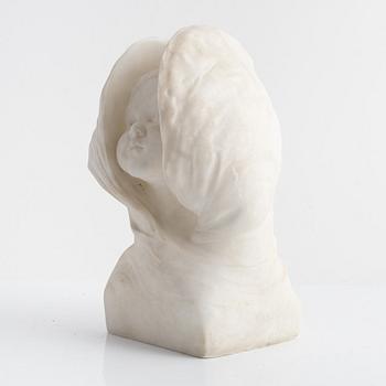 Verner Åkerman, sculpture, alabaster, "Perlan".