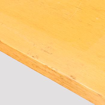 Alvar Aalto, ruokapöytä / neuvottelupöytä, malli E86, Artek, 1960/70-tal.