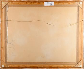 VALDEMAR PYYSIÄINEN, olja på duk uppfodrad på pannå, signerad och daterad -64.