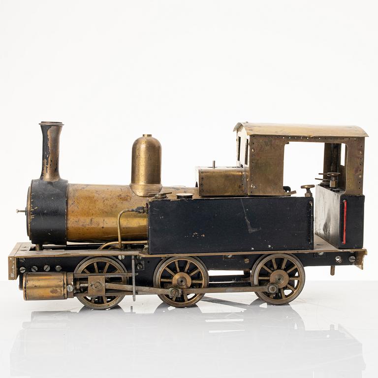 Steam locomotive. "Gotland". Live steam. Drawings by Jan Gunnarsson.