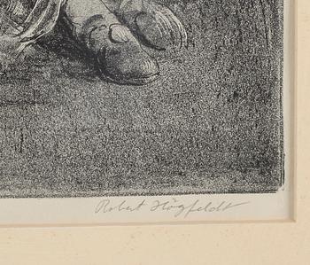 ROBERT HÖGFELDT, litografi, signerad och numrerad 3/100.