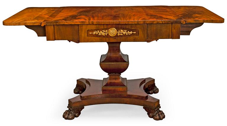A TABLE BY LORENTZ LUNDELIUS.