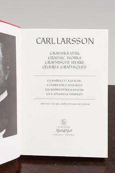 CARL LARSSON GRAPHIC WORKS, 25 Complete catalogue, published by Hjert & Hjert in 1983.