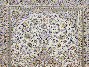 Carpet, Keshan, approx. 350 x 244 cm.