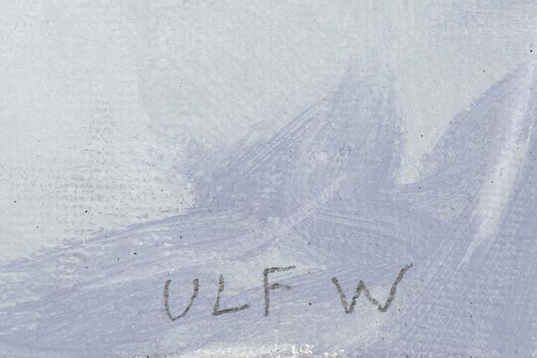 Ulf Wahlberg, oil on canvas, signed.