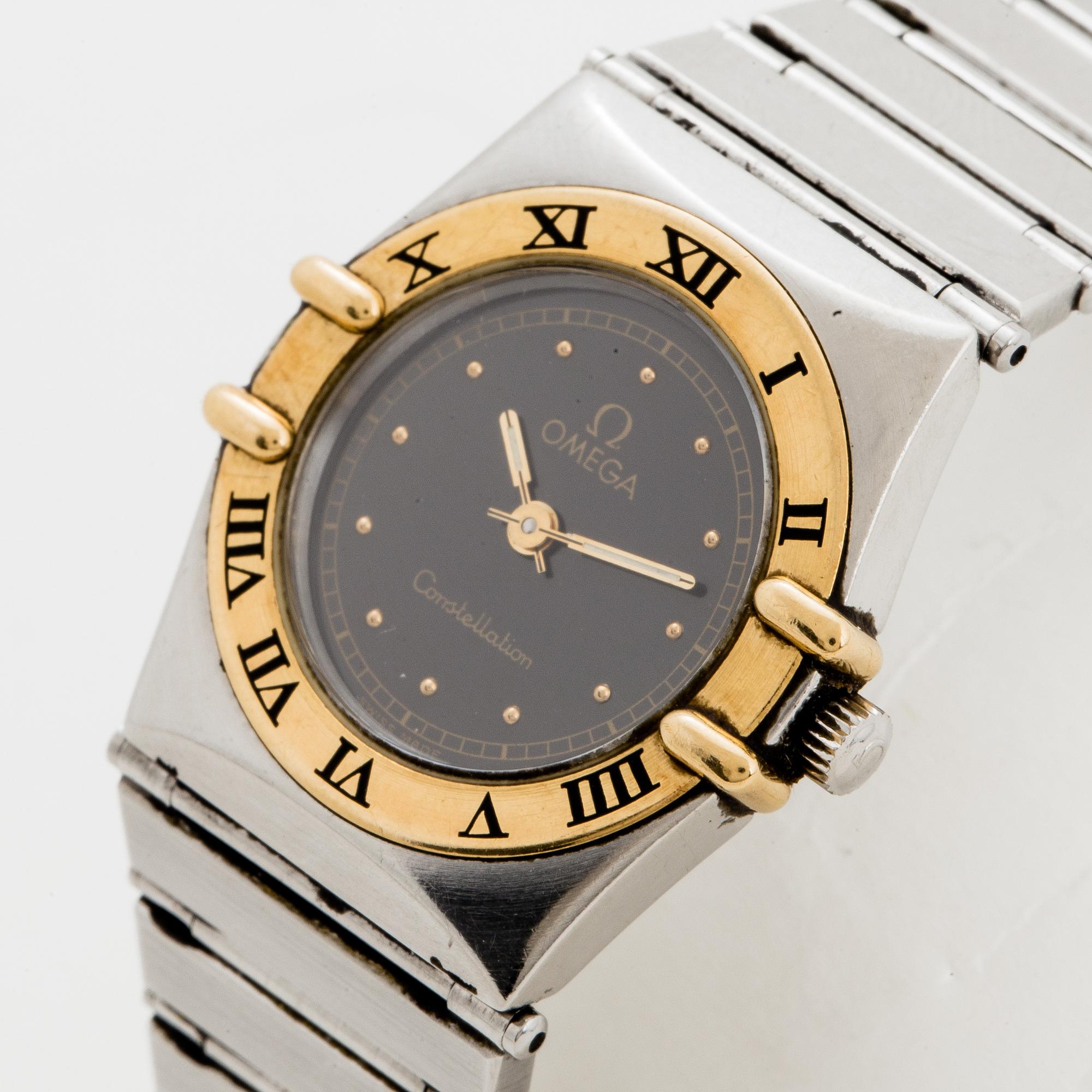 Omega, Constellation, wristwatch, 22,5 mm.