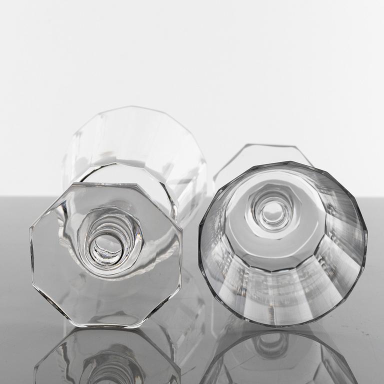 Elis Bergh, glasservis, 53 delar ”Karlberg”, Kosta.