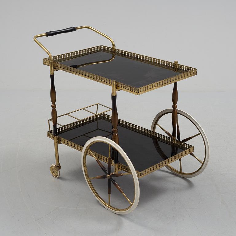 A second half of the 20th century serving trolley.