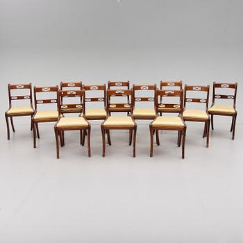 STOLAR, 12 st, England, 1900-talets första hälft.