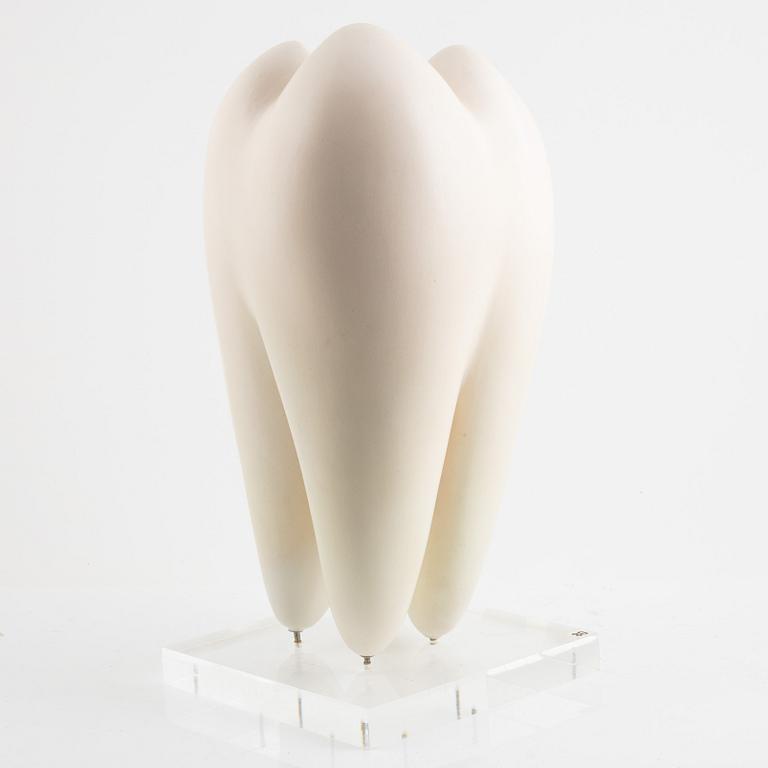 Hans Hedberg, a faience sculpture of a tooth, Biot, France.