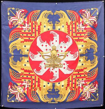 SCARF, siden. "Proues" Hermés, Paris.