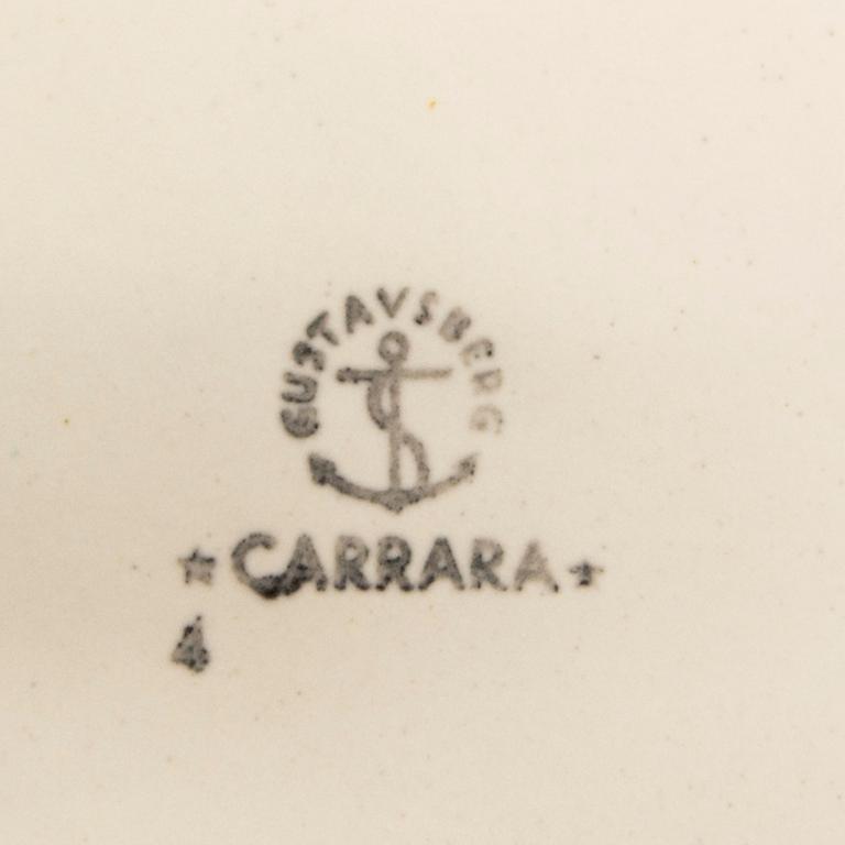 Wilhelm Kåge, bowl "Carrara", Gustavsberg.
