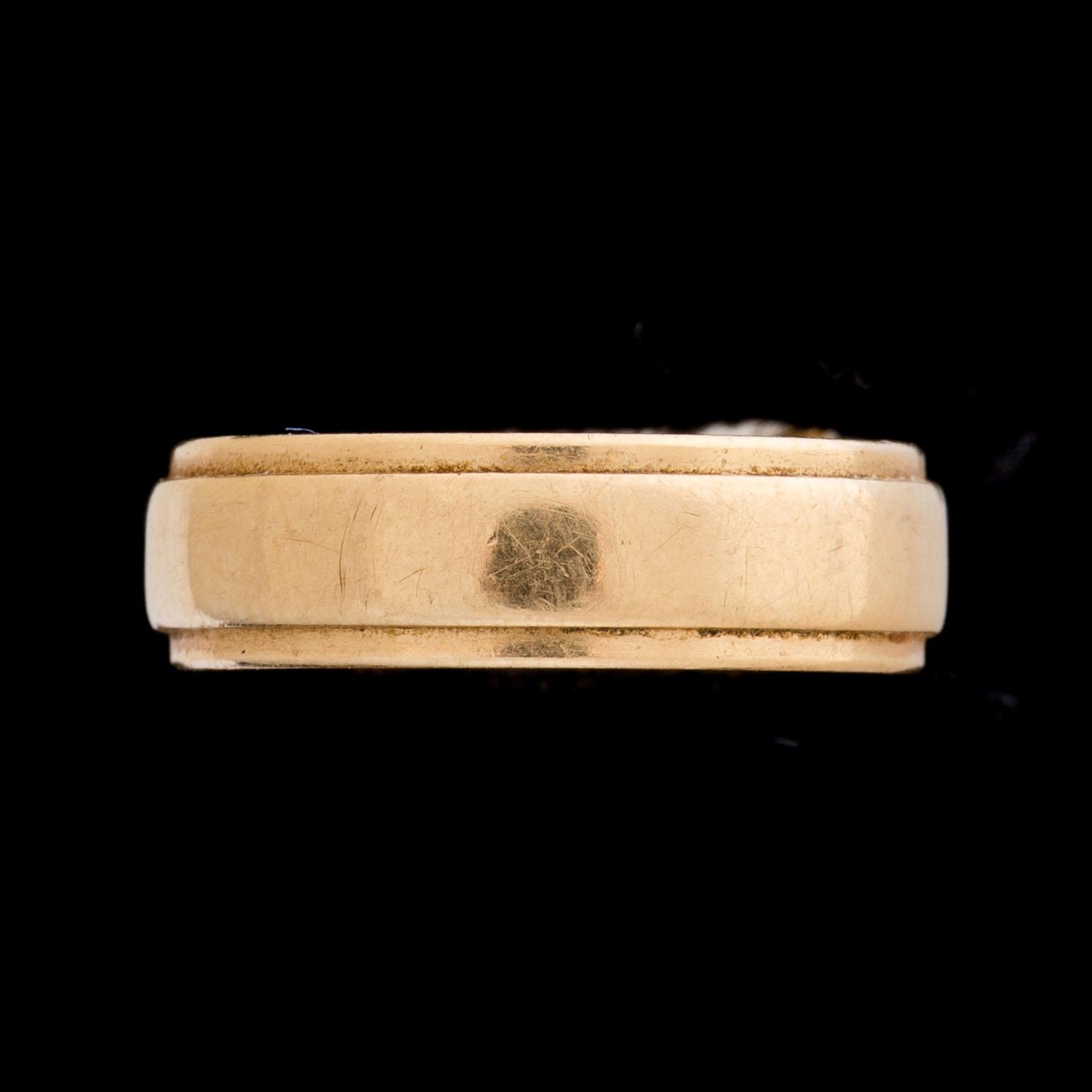 RINGAR, 2 st, 18 k. Vikt ca 10 g.