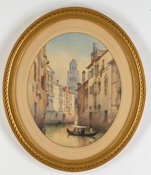 Fredrik Wilhelm Scholander, watercolour.
