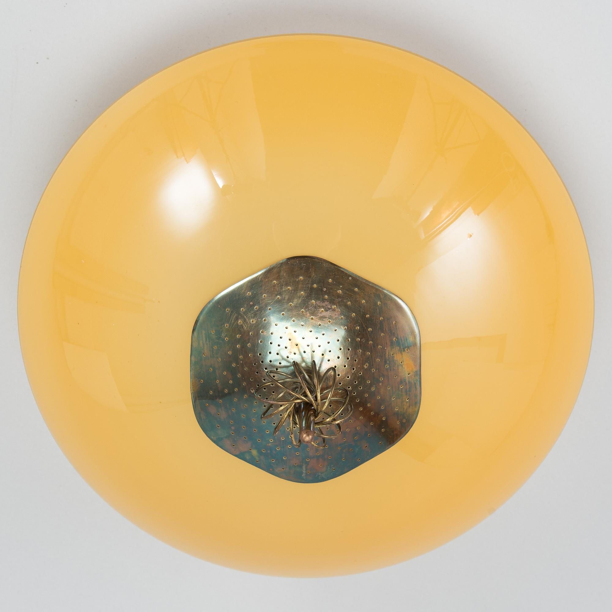 Paavo Tynell, Ceiling lamp for Taito. Made to order 1950.