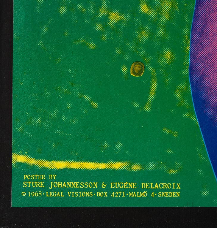 Sture Johannesson, "The Underground will take over Lunds Konsthall February 69".