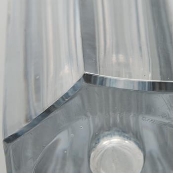 Aimo Okkolin, vase / art glass, signed Aimo Okkolin Riihimäen Lasi Oy.