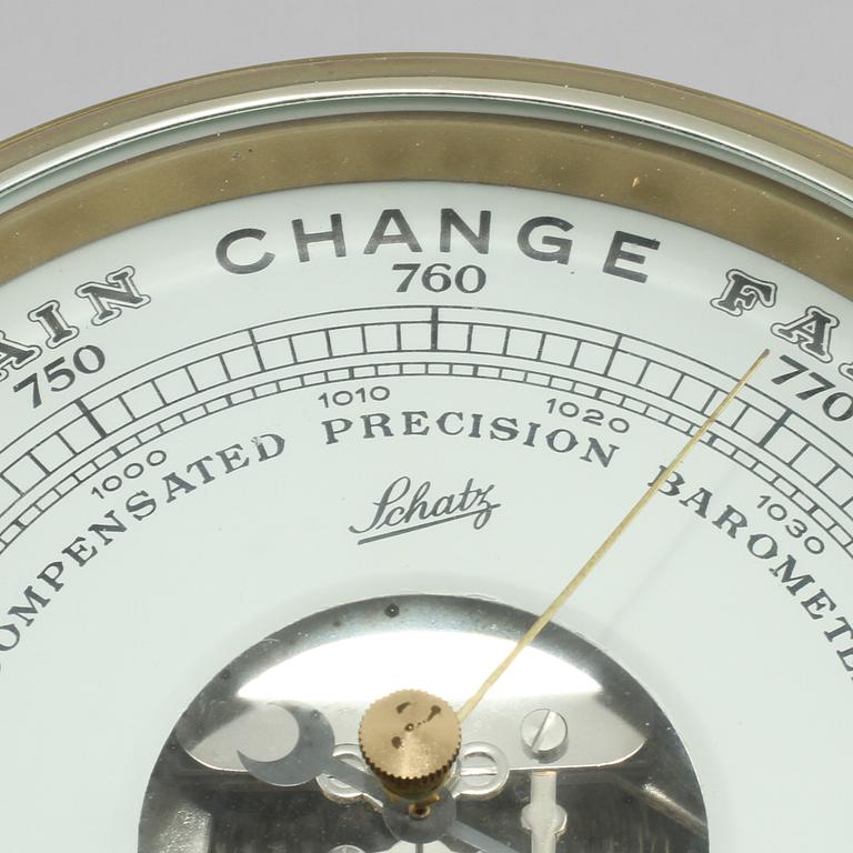 BAROMETER, Schatz, 1900-talets senare del.