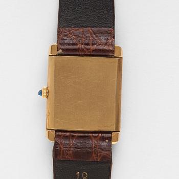 ARMBANDSUR, dam, Cartier, Tank, doublé.