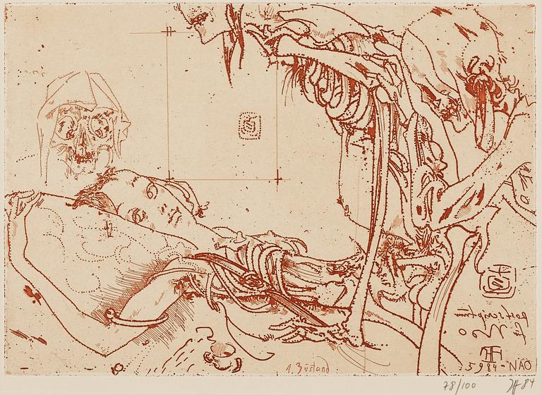 Horst Janssen, "Post scriptum".