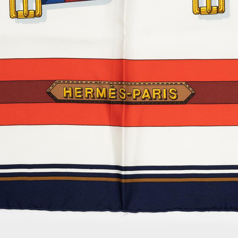 Hermès, scarf, "Sangles".