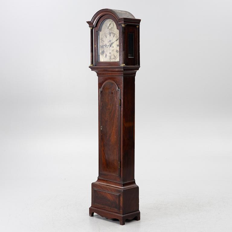 Longcase clock, 19th century, England.