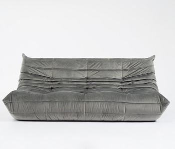 Michel Ducaroy, soffa, fåtölj och fotpall, "Togo", Ligne Roset, 2000-tal.