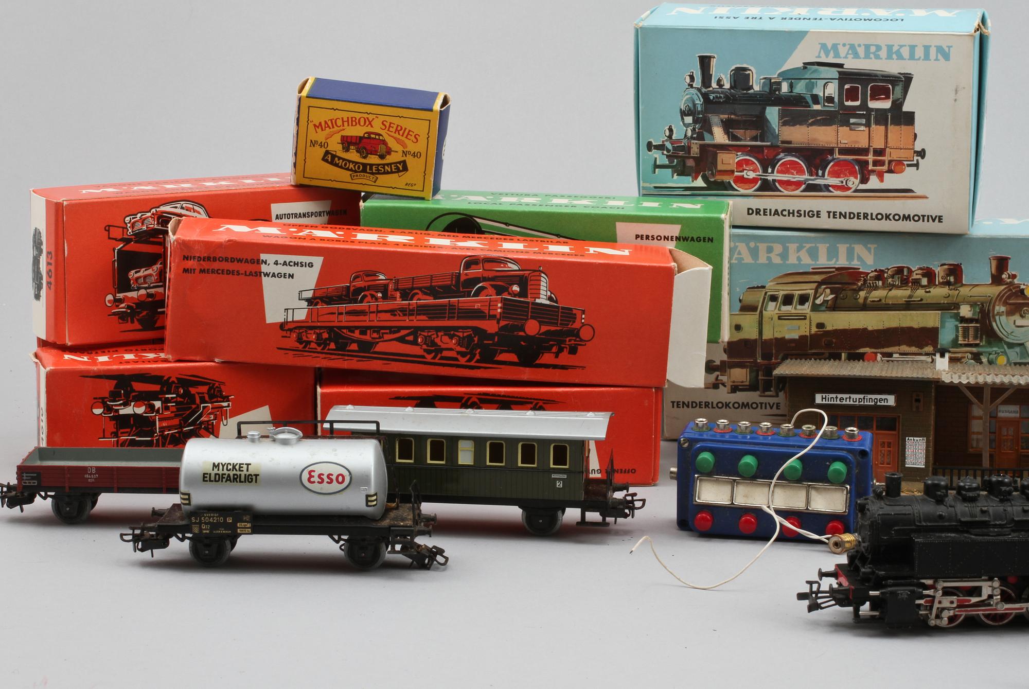 PARTI LEKSAKER, Märklin, 1900-tal.