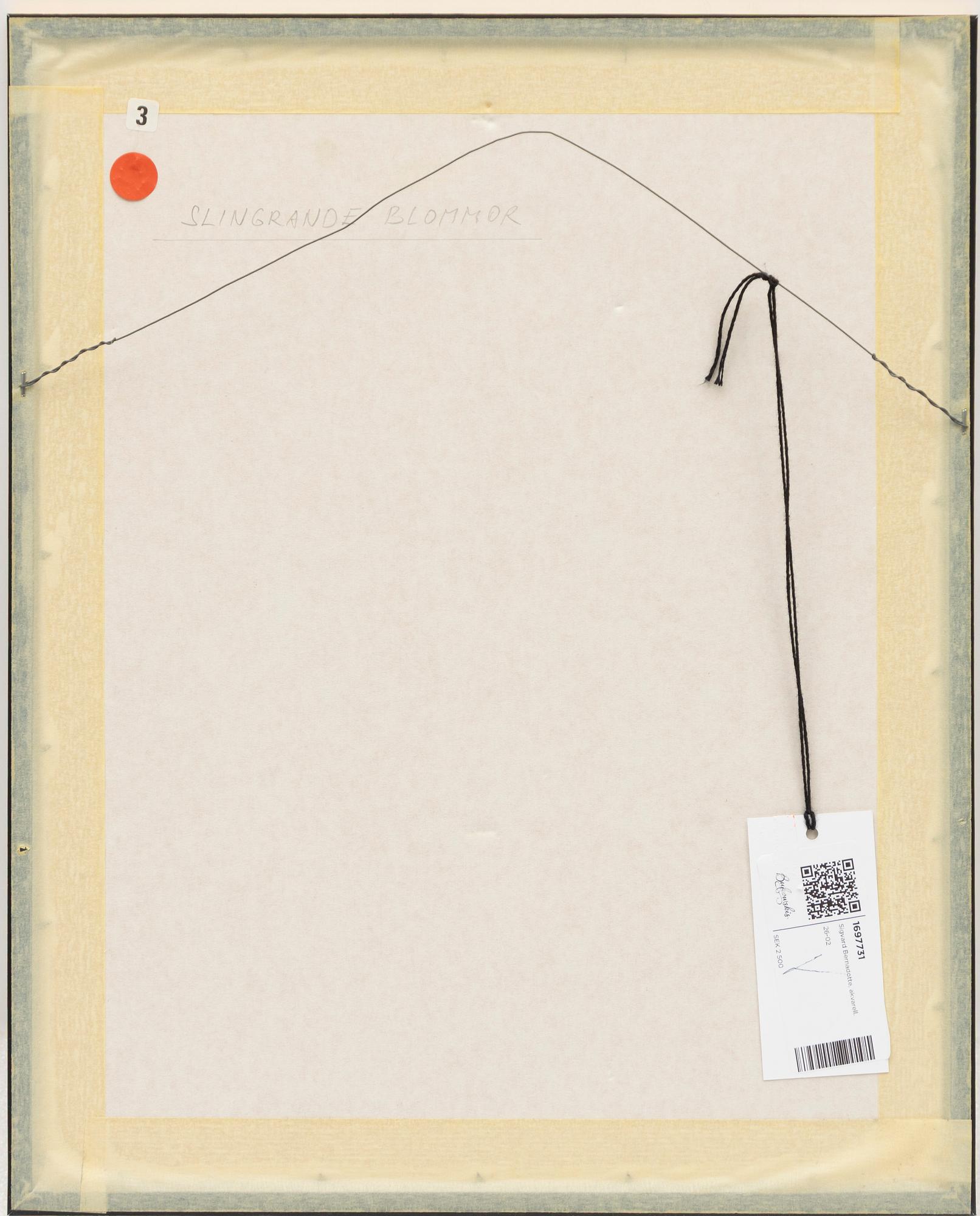 Sigvard Bernadotte, "Slingrande blommor".