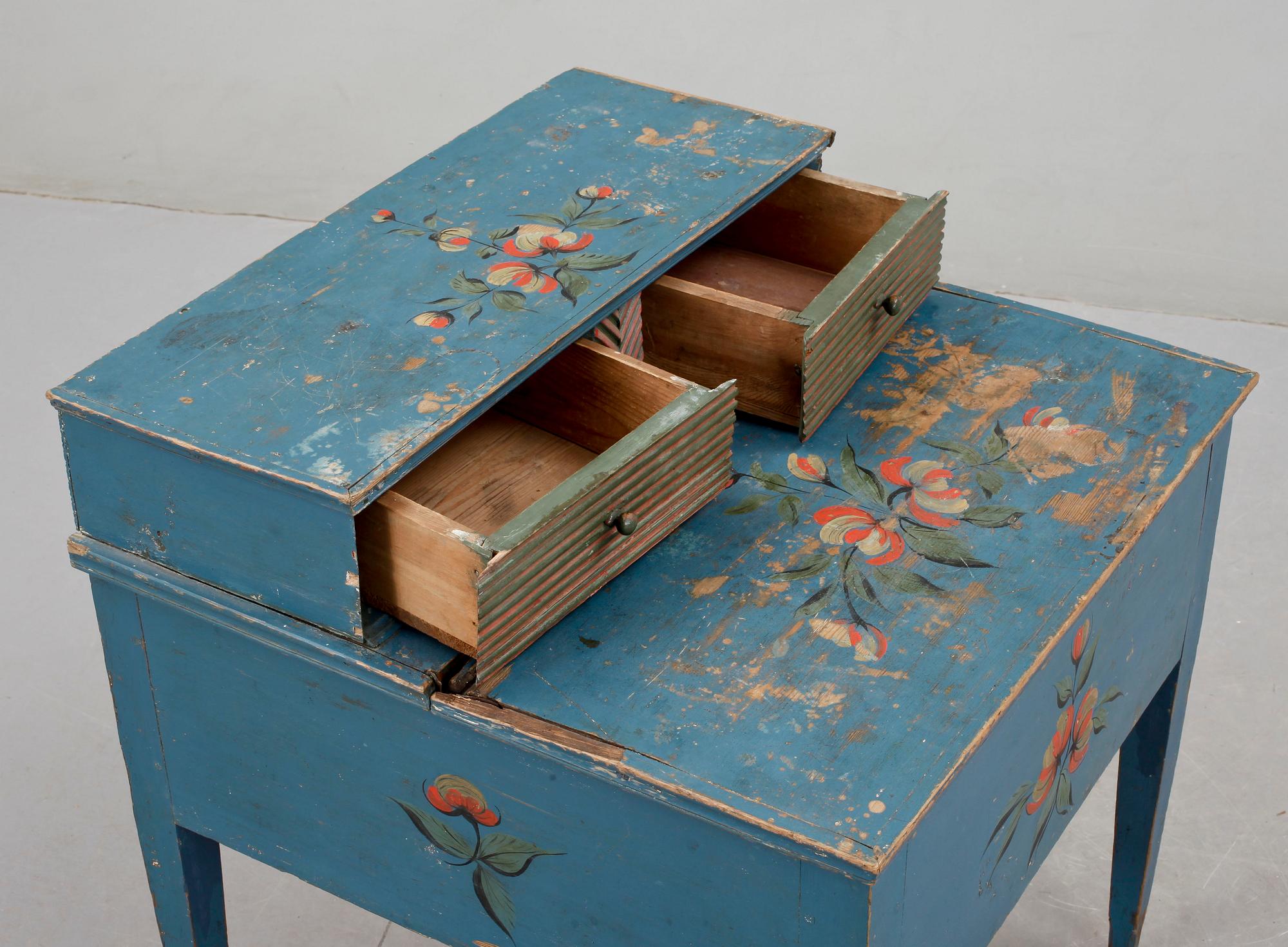 MÖSSBORD, allmoge, Ljusdal, Hälsingland, 1800-tal.