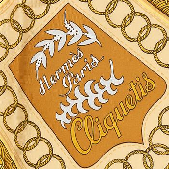 Hermès, scarf, "Cliquetis".