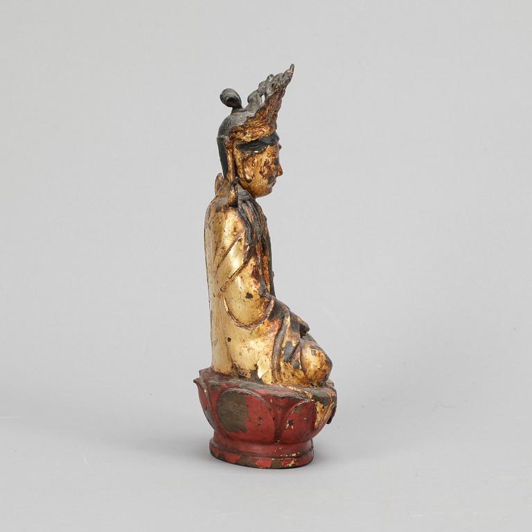 BUDDHA, metall, Kina, 18/1900-tal.