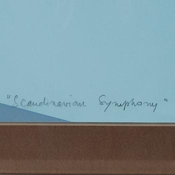 FRANCO COSTA, färgserigrafi, signerad och numrerad 37/190.