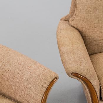 SOFFA och FÅTÖLJ, Bröderna Andersson, Sverige, 1950/60-tal.
