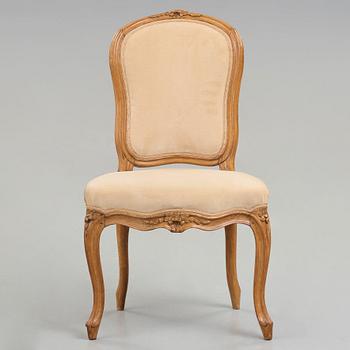 A Louis XV 18th century chair by Nicolas-Simon Courtois, master in Paris 1766.