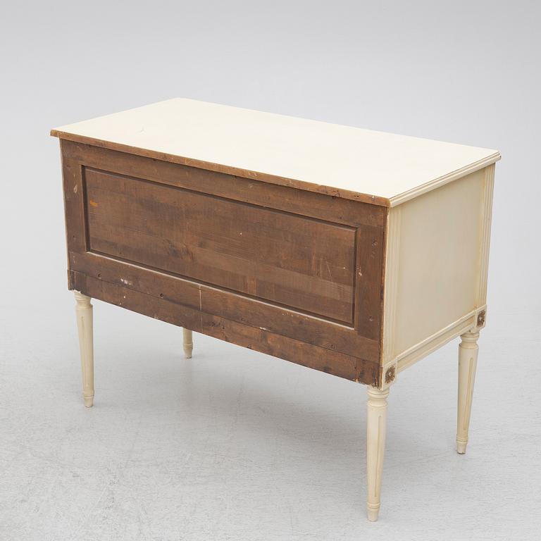 Dining group, 10 pieces, Gustavian style, 20th century.