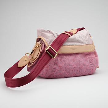 LOUIS VUITTON, a Monogram Denim "Sunshine Pink" shoulder bag, spring 2010.