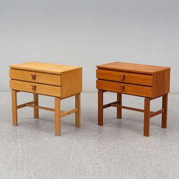 Two 1950/60s bedside tables from Fröseke Nybrofabriken.