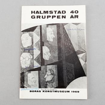 Exhibition catalogues (24), Halmstadgruppen. Various exhibitions 1931-1986.